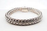 John Hardy 10mm Icon Link Bracelet In Sterling Silver 72.5 Grams 8.5 Inch Fw0626lrzdu
