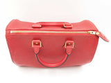 Louis Vuitton Red Epi Leather Speedy 25 Handbag Sd0726wzxdu
