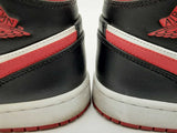 Nike Air Jordan 1 Mid Gym Red Black & White Sneakers Us Size 10 Fw0125rzdu