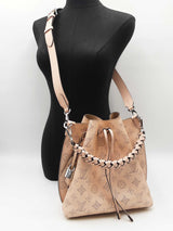 Louis Vuitton Muria Bucket Bag In Monogram-perforated Mahina Leather Fw526loxzdu