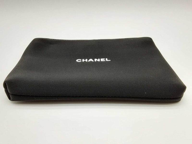 Chanel Vip Black Neoprene Cosmetic Pouch Do1124orde