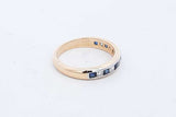 Tiffany & Co. Lucida Diamond & Sapphire Gold/platinum Ring Size 7.5 Eb0626lrxzde