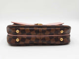 Louis Vuitton Clapton Pm In Damier Ebene Canvas & Magnolia Leather Fw0426pzxdu
