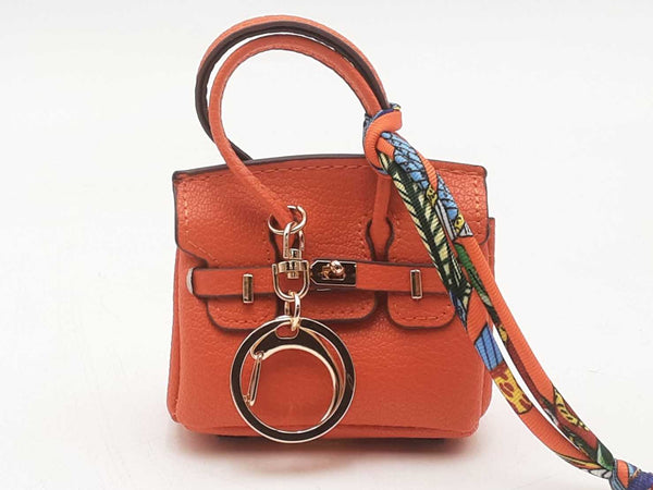 Orange Doggie Bag Holder Mini Bag Charm Aa0925csa