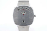 Gucci Stainless Steel 35mm Grip Quartz Watch Eb1224prxdu