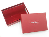Salvatore Ferragamo Gancino City French Wallet In Black & Red Leather Fw526llxdu
