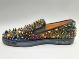 Christian Louboutin Rainbow Nylon Roller Boat Slip Ons Size Eu 44.5 Do0225orxde