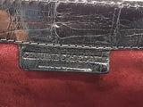 Nancy Gonzalez Genuine Crocodile Leather Clutch Eb0526lxzde