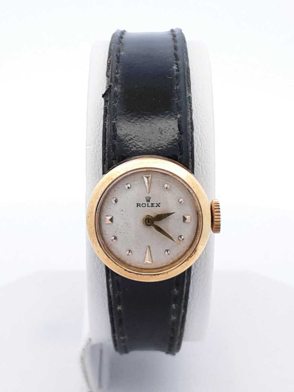 1959 Rolex Chameleon 18k Gold 15mm Watch With 10 Straps 7.4 Grams Fw0925pzxzdu