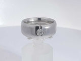 0.25 Cttw Diamond 14k White Gold Solitaire Ring 12.3 Grams Size 7 Aa0825corsa