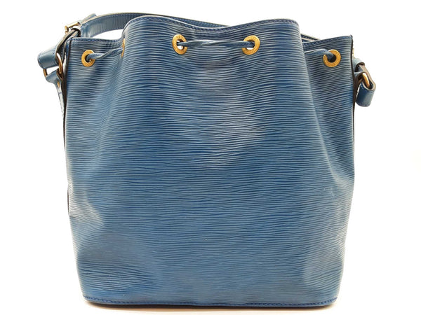Louis Vuitton Epi Petite Noe Toledo Blue Shoulder Bag Sd0925orzde
