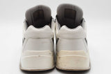 Prada White Leather & Mesh Sneakers Size 39 Eb1225lrxdu