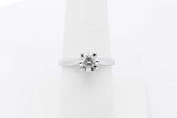 0.41ctw Diamond Ring In 10k White Gold 2.9 Grams Size 7 Eb0226ocrsa