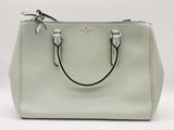Kate Spade Spade Mulberry Street Leighann Mint Green Satchel Sd1125wzde