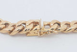18k Yellow Gold Concave Curb Chain Necklace 45.3 Grams 20.5 Inch Eb0426ollrsa