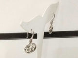 Gucci Sterling Sliver Interlocking Gg Drop Earrings Mk0726izmia