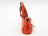 Orange Doggie Bag Holder Mini Bag Charm Do0925cde