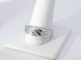 0.09 Cttw 10k White Gold 3.8 Grams Wedding Band Size 10 Aa0725lrzsa