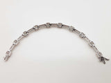 10.0 Cttw Lab Grown Diamonds 14k Wg 22.1g Tennis Bracelet 7.25 In Do0526ocrrde