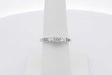 0.3cttw Diamond Ring In 14k White Gold 2.9 Grams Size 6.5 Eb0826lixsa