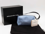 Alexander Wang Satin Top Handle Bag Blue Aa0826lorsa