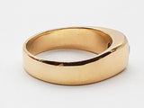 0.50 Carats Natural Diamond 14k Two Tone Gold 8.3g Ring Size 9.5 Do0726ecxde