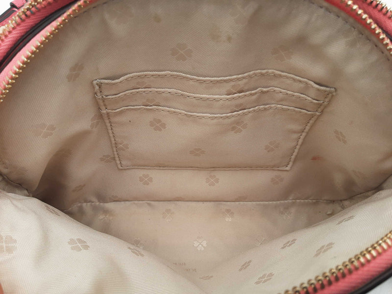 Kate Spade Cameron Street Hilli Pink Saffiano Leather Crossbody Sd0724rxsa