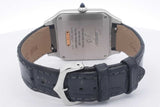 Cartier Santos- Dumont 32mm Quartz Stainless Steel Watch 47.3 Grams Eb0526poxzsa