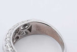 1.9cttw Diamond Ring In 14k White Gold 5.2 Grams Size 6 Eb0826crxdu