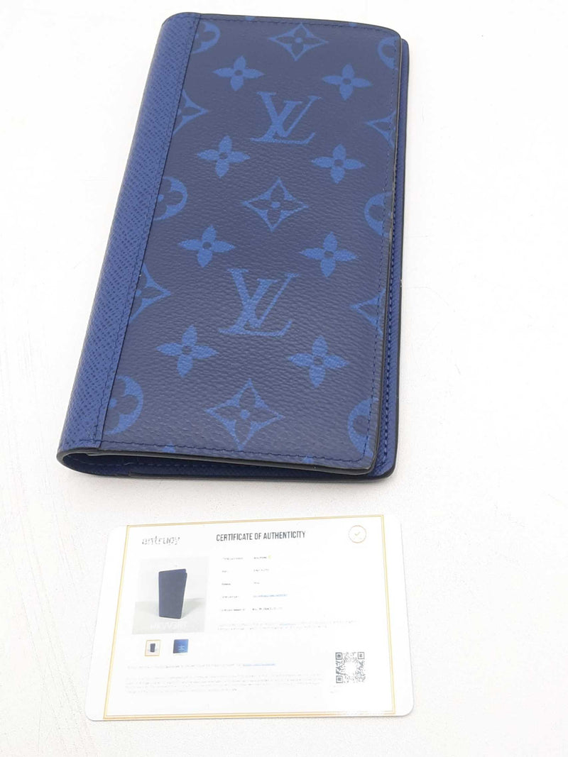 Louis Vuitton Monogram Taigarama Brazza Wallet Eb1124orxsa