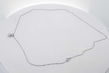 0.30ctw Diamond Pendant Necklace In 14k White Gold 1.2 Grams 19 Inch Eb0626lorsa
