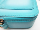 Marc Jacobs Fluoro Edge Snapshot Blue Leather Crossbody Bag Do0825ixde