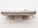 Balenciaga Le City White Crinkled Leather Zippy Long Wallet Do0926rxde