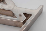 Louis Vuitton Silver Tone Lv Initials Key Holder Bag Charm Eb0726lxzdu