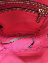 Dooney & Bourke Ronnie Dandelion Yellow Pebble Grained Backpack Do0725oxde