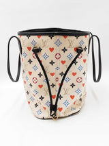 Louis Vuitton Limited Edition Neverfull Mm In Game On Monogram Coated Canvas Fw0626ecrdu