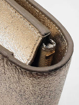 Yves Saint Laurent Kate Small Tassel Bag In Gold Metallic Leather Fw1225rxzdu