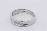0.4cttw Diamond Ring In 10k White Gold 5.4 Grams Size 9.5 Eb0226wxzsa