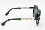 Burberry Joni Green Square Sunglasses B 4389 Eb0726crsa