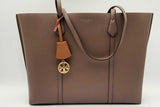 Tory Burch Perry Triple Compartment Leather Tote Bag Eb1224lxzdu