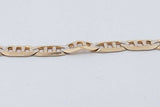 10k Yellow Gold Diamond Cut Mariner Chain Necklace 11.3g 20.5 Inch Eb0426pxzsa