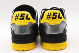Louis Vuitton Lv Black & Yellow Trainers Sneakers Size 6.5 Eb0126rorsa