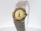 Omega Constellation 18k Gold Stainless Steel 26mm Quartz Watch Sd1025pzxsa