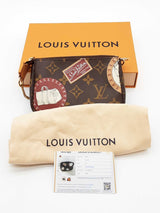 Louis Vuitton Monogram Patch Mini Pochette Accessory Eb1025wxzde