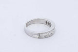 0.78cttw Diamond Ring In 14k White Gold 4.9 Grams Size 6 Eb0926rrxde