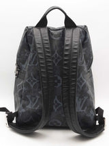 Louis Vuitton Discovery Monogram Pastel Noir Canvas Pm Blue Backpack Aa0526lzxzsa