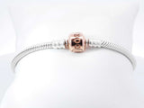 Pandora Moments Charm Bracelet In Sterling Silver 36.8 Grams 7 Inch Fw0926lrdu