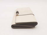 Gucci Beige Leather Bamboo Wallet Sd0725lzxsa