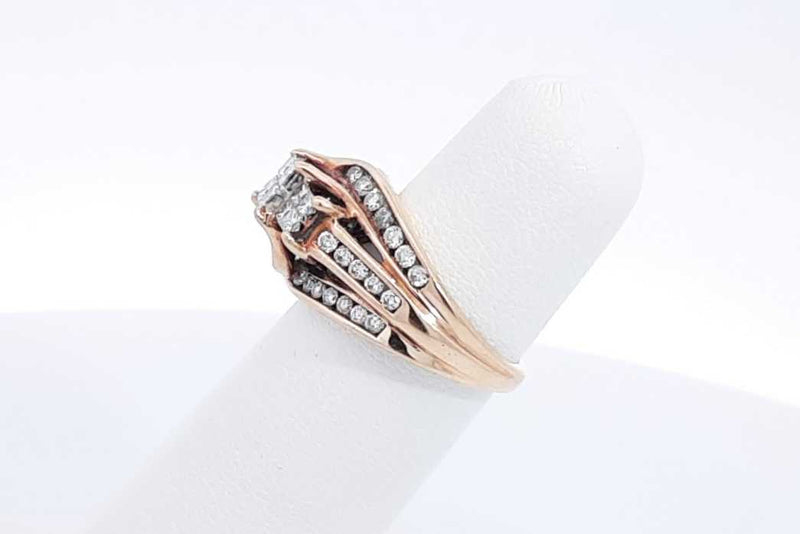 Approx. 1.78ctw Diamond Ring In 10k Yellow Gold 5 Grams Size 5 Eb1124wrxdu