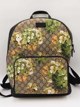 Gucci Blooms Gg Supreme Monogram Canvas Backpack Eb0826pxzdu
